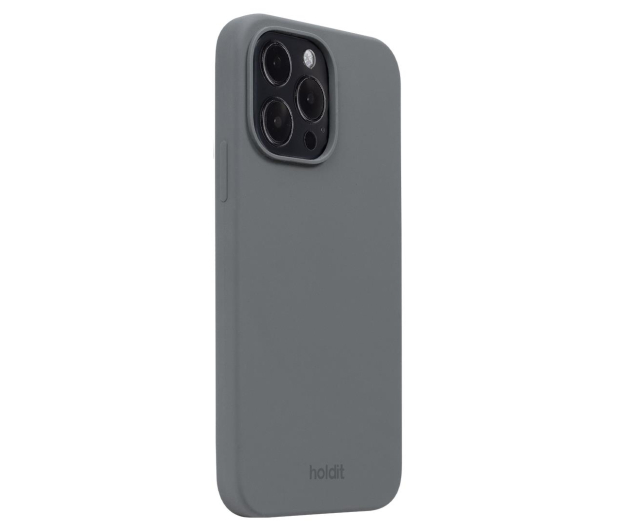 Holdit Silicone Case iPhone 14 Pro Max Space Gray - 1148681 - zdjęcie 2